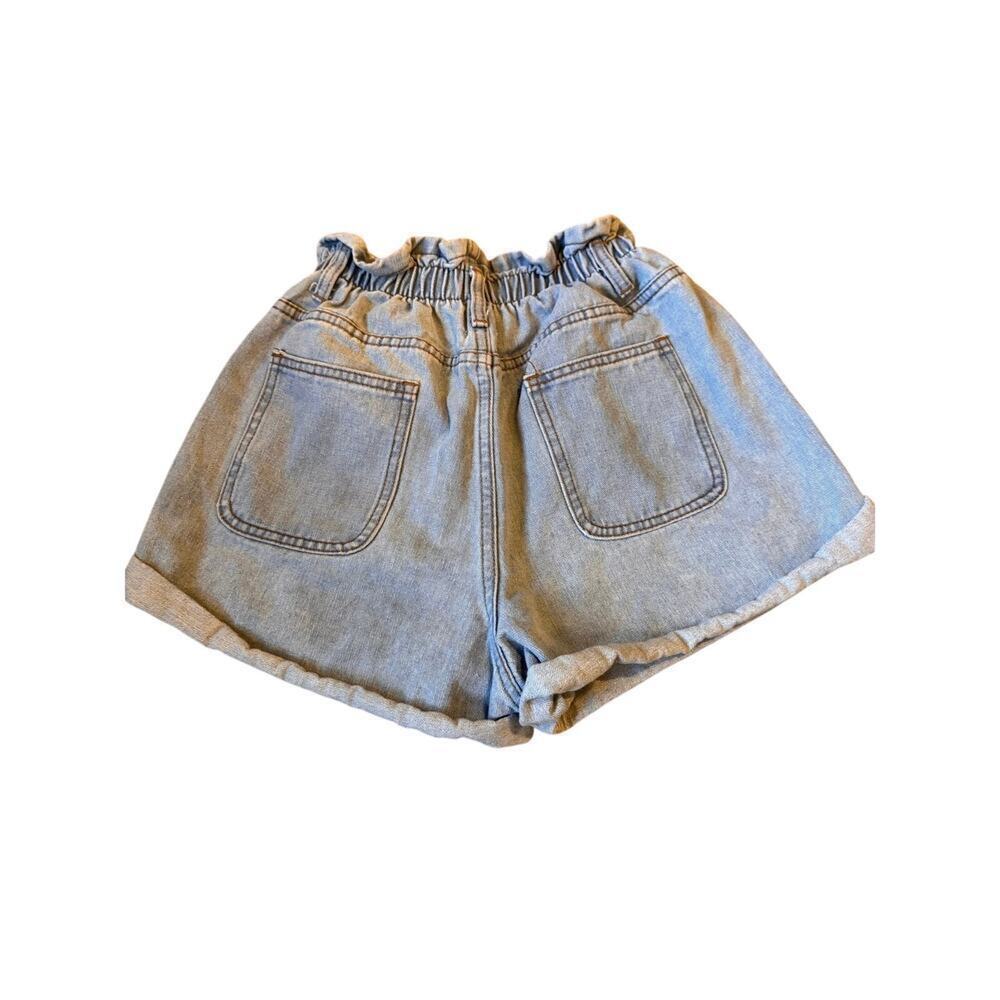 Princess Polly High Waisted Cinch Waist Denim Shorts Women's size 2 - Picture 3 of 9
